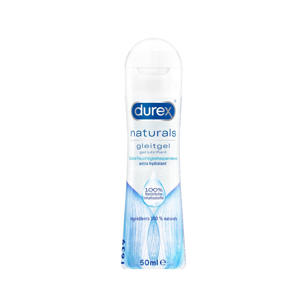 DUREX naturals Gleitgel extra feuchtigkeitsspend.