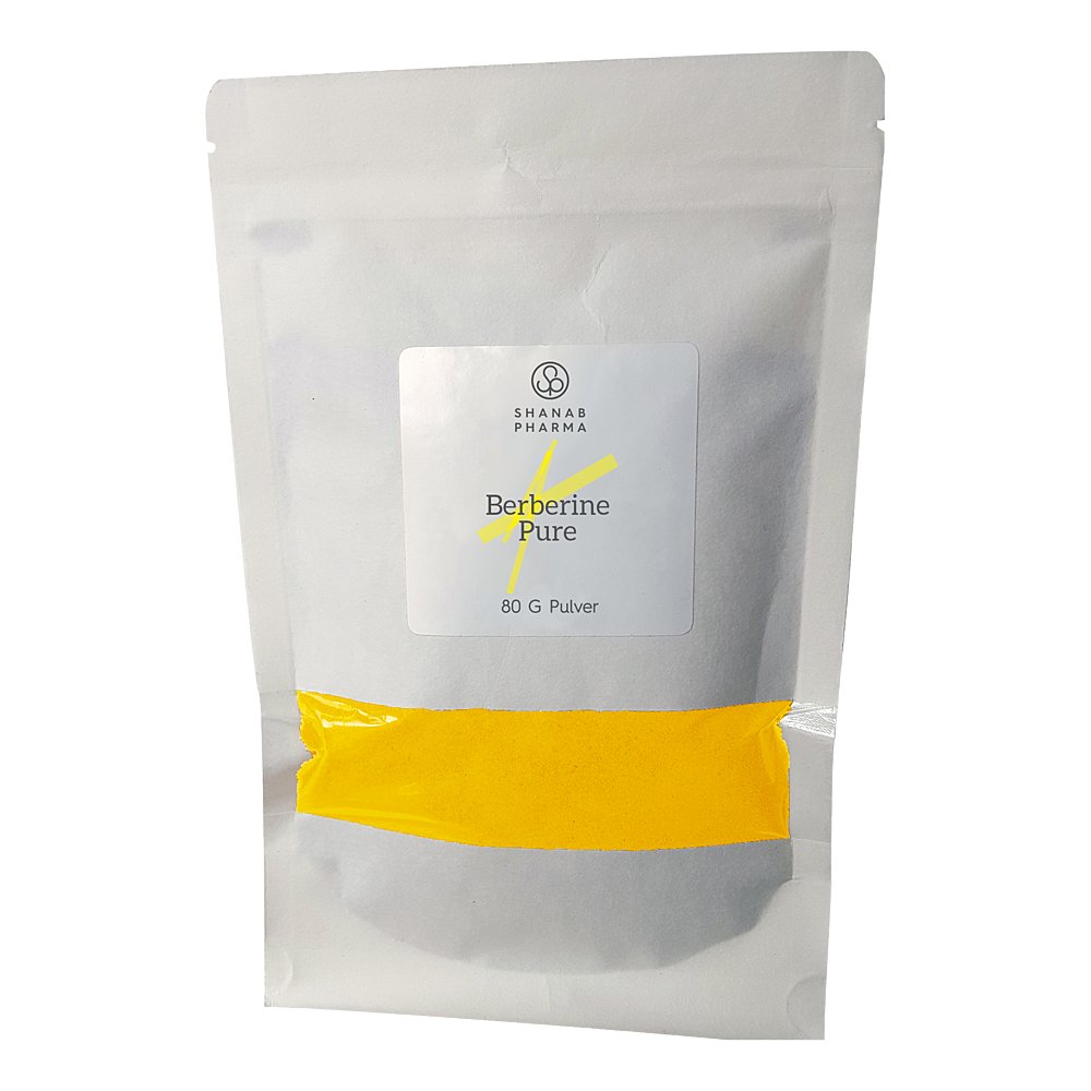 BERBERINE Pure 97% Extraktpulver Shanab Pharma