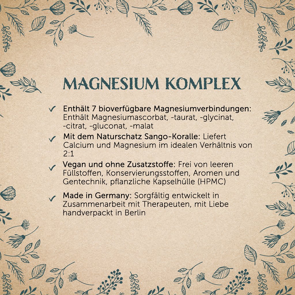 Erdling Magnesium-Komplex