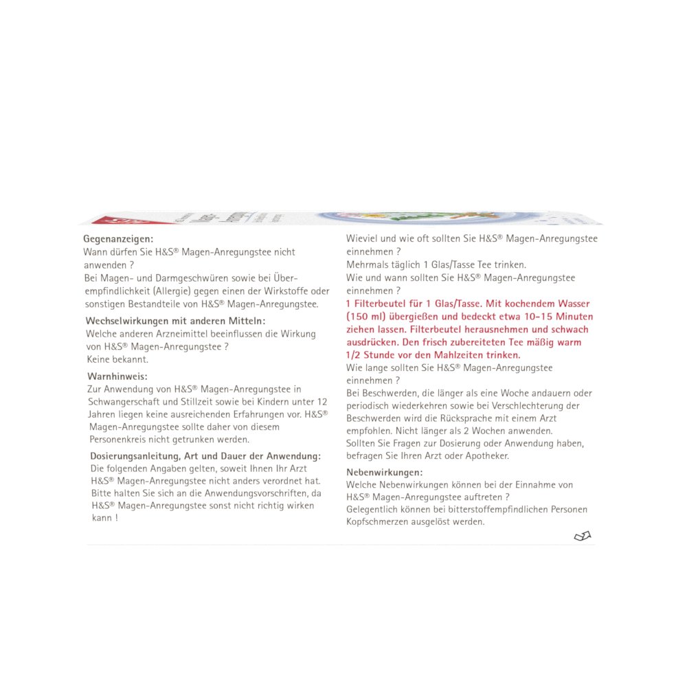 H&S Magen-Anregungstee
