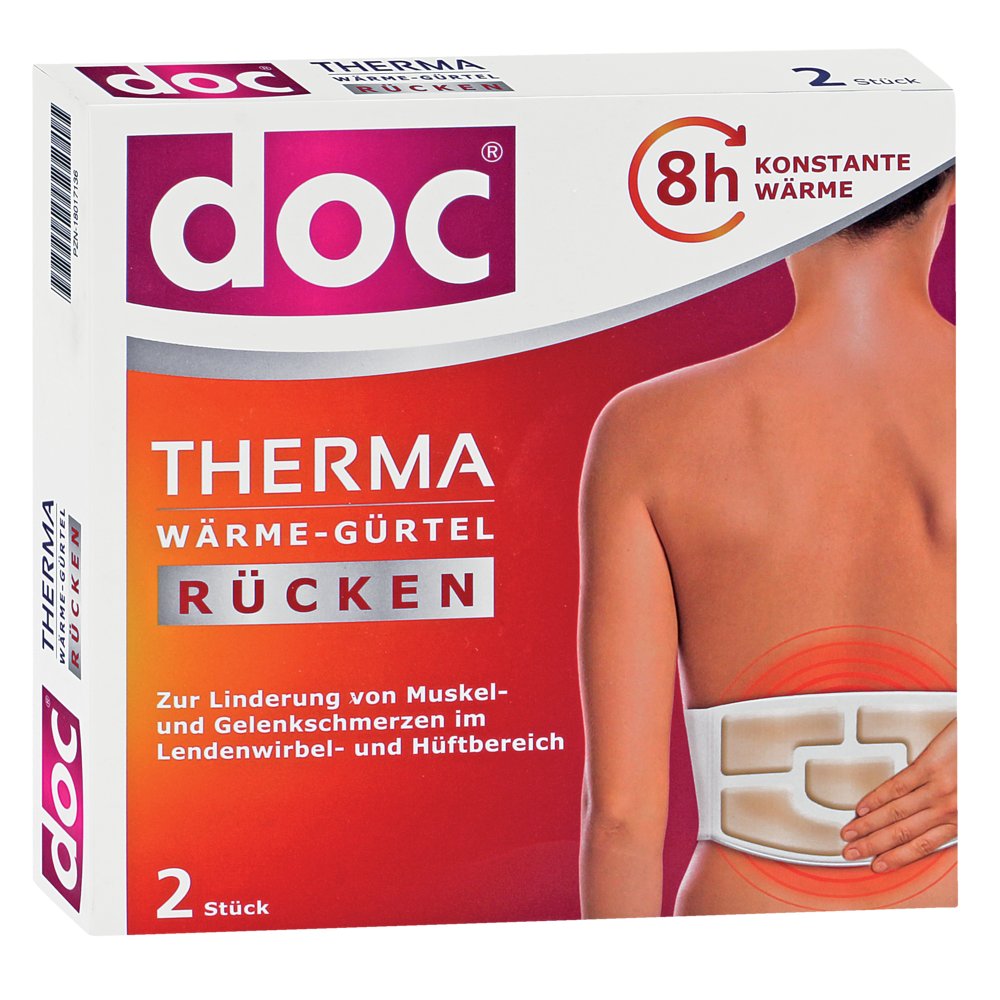 DOC THERMA Wärme-Gürtel Rücken