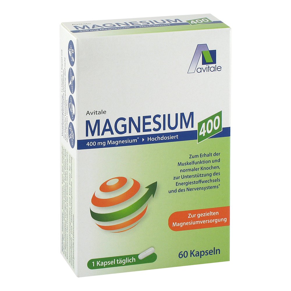 MAGNESIUM 400 mg Kapseln