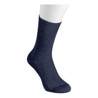SILBER DIABETIKER Socken o.Bund Gr.XL 44-46 navy