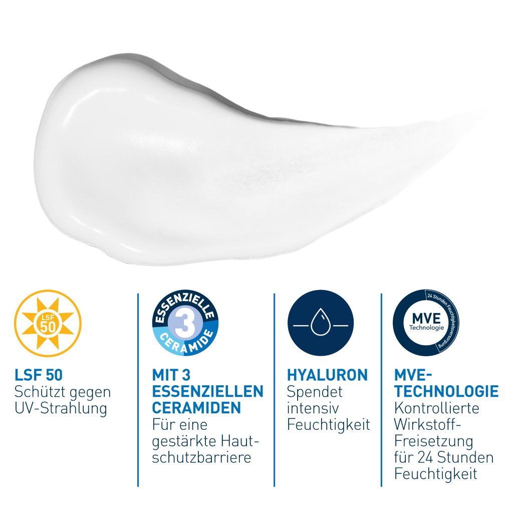 CeraVe Gesichtscreme Tag LSF 50