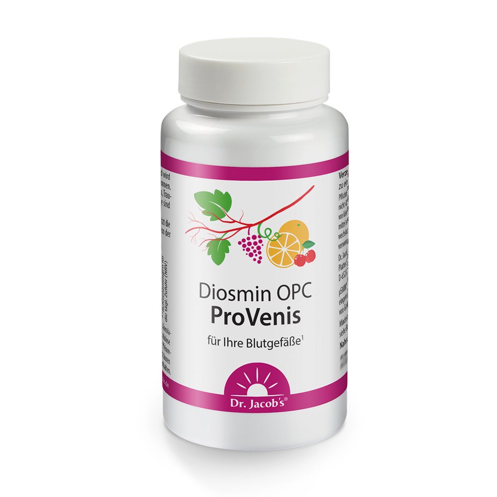 Dr. Jacob's Diosmin OPC ProVenis Polyphenole Weinreben vegan