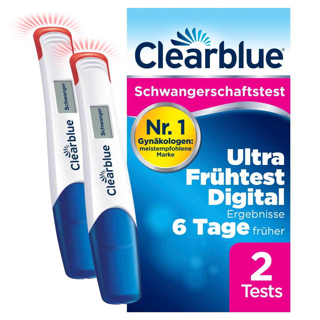 CLEARBLUE Schwangerschaftst.Ultra Frühtest digital