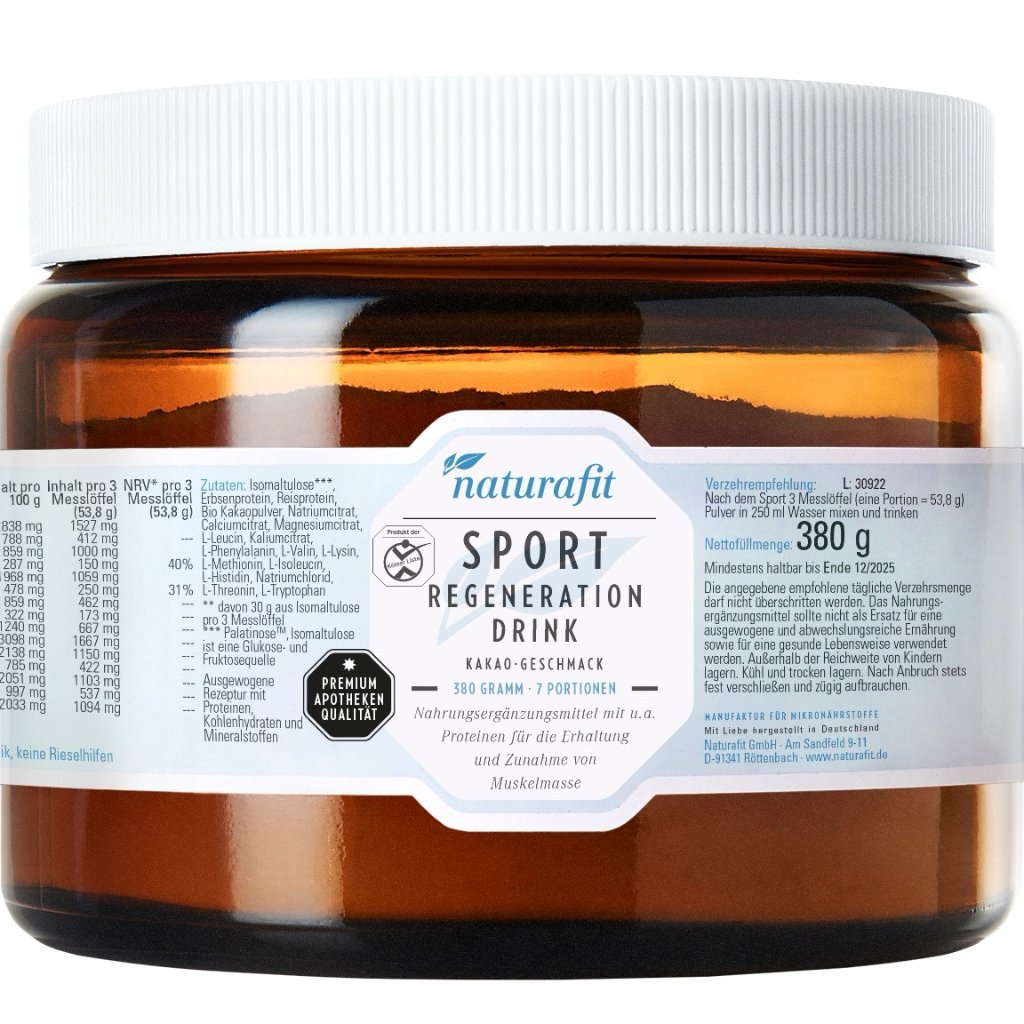 NATURAFIT Sport Regeneration Drink Pulver