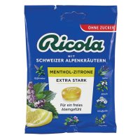 RICOLA o.Z.Beutel Menthol-Zitrone extra stark Bon.