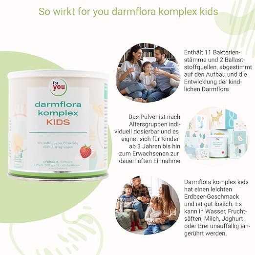 FOR YOU darmflora komplex kids Pulver