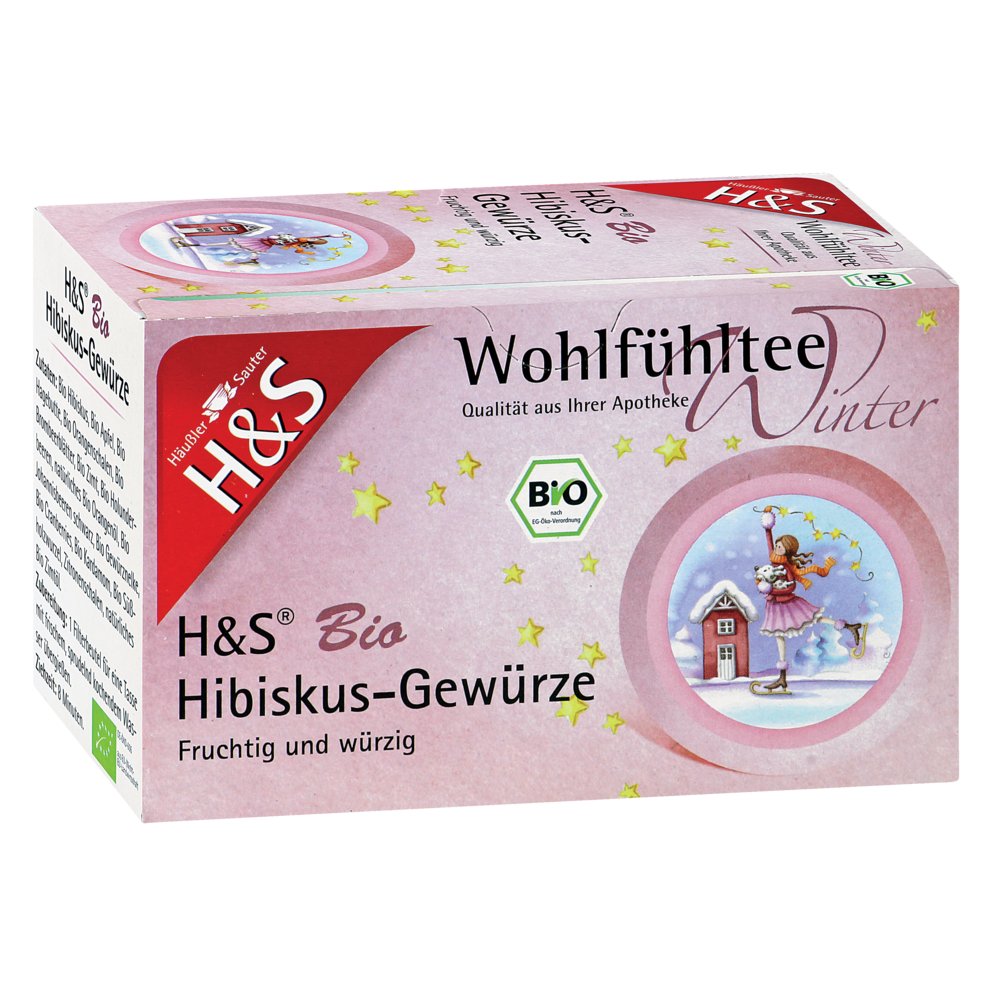 H&S Wintertee Bio Hibiskus-Gewürze Filterbeutel