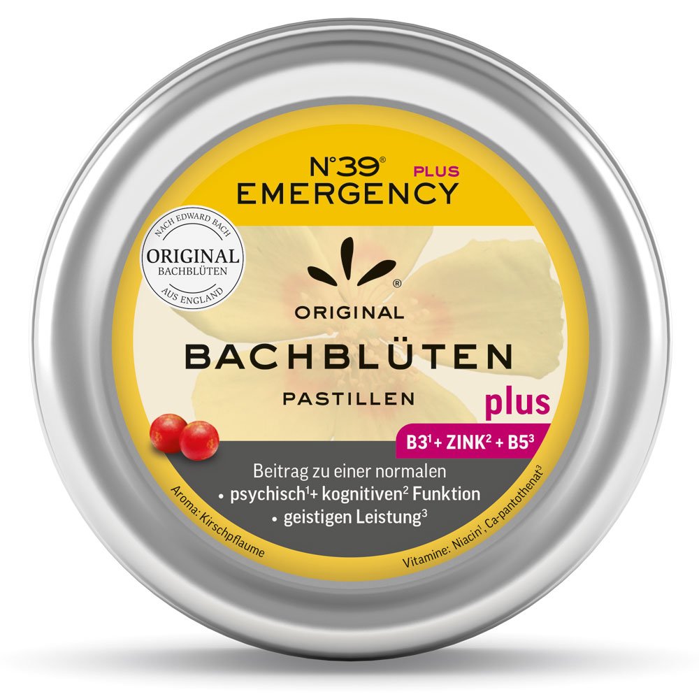 BACHBLÜTEN No.39 Notfall Pastillen Plus