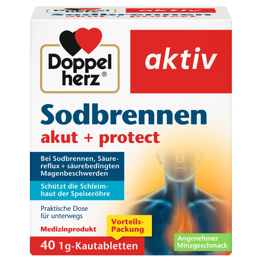 Doppelherz Sodbrennen akut + protect