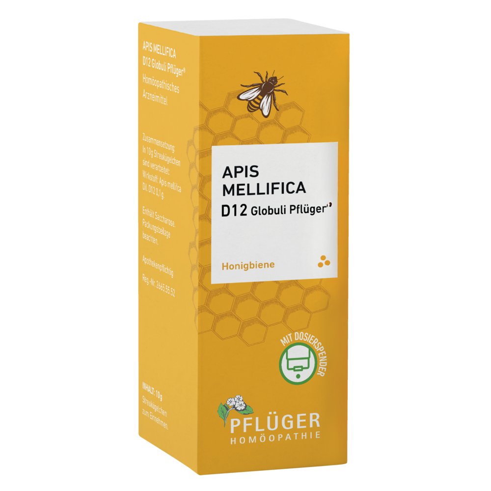 APIS MELLIFICA D 12 Globuli Pflüger Globulispender