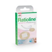 RATIOLINE sensitive Pflasterstrips rund