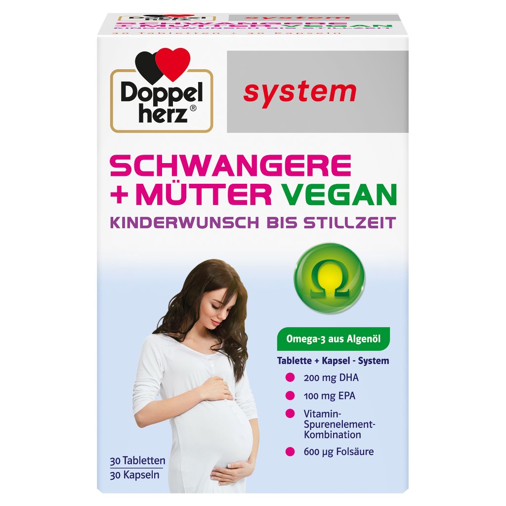 Doppelherz system Schwangere + Mütter Vegan
