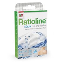 RATIOLINE aqua Duschpflaster 5x7 cm