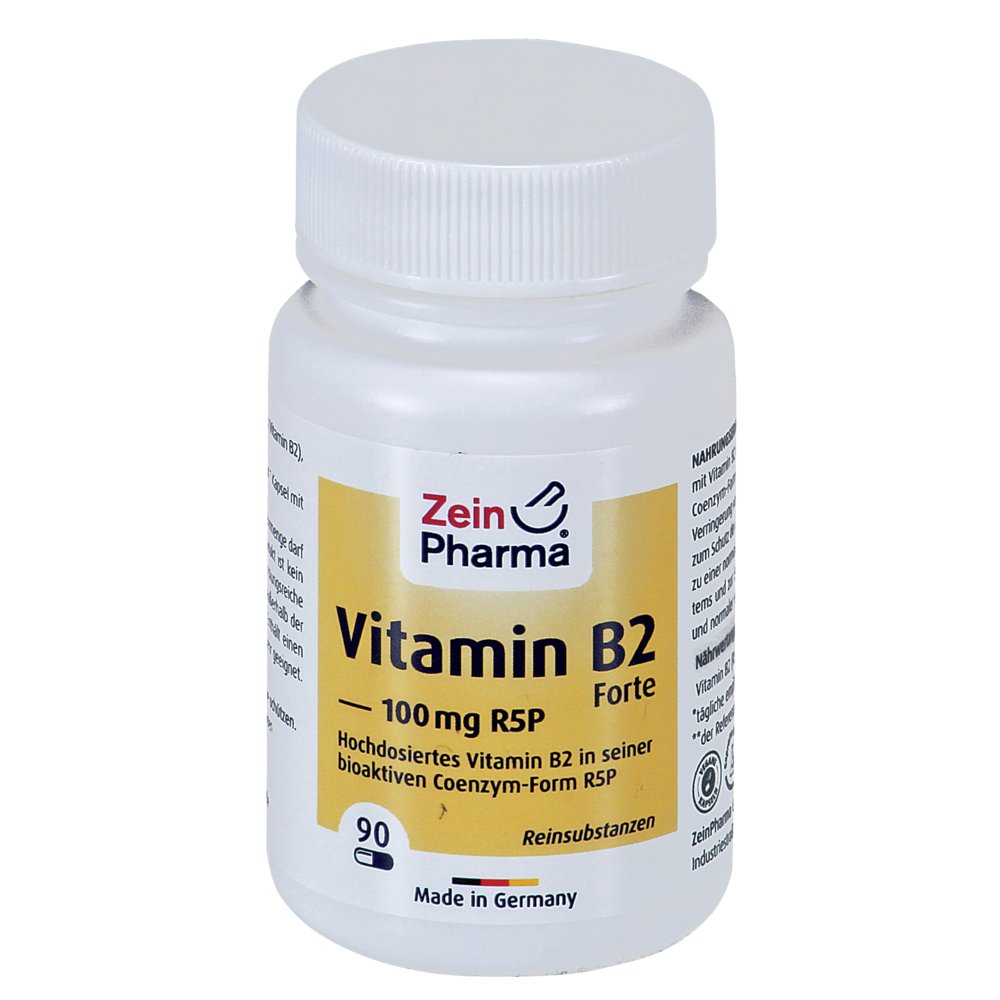 VITAMIN B2 FORTE 100 mg bioaktives R5P Kapseln