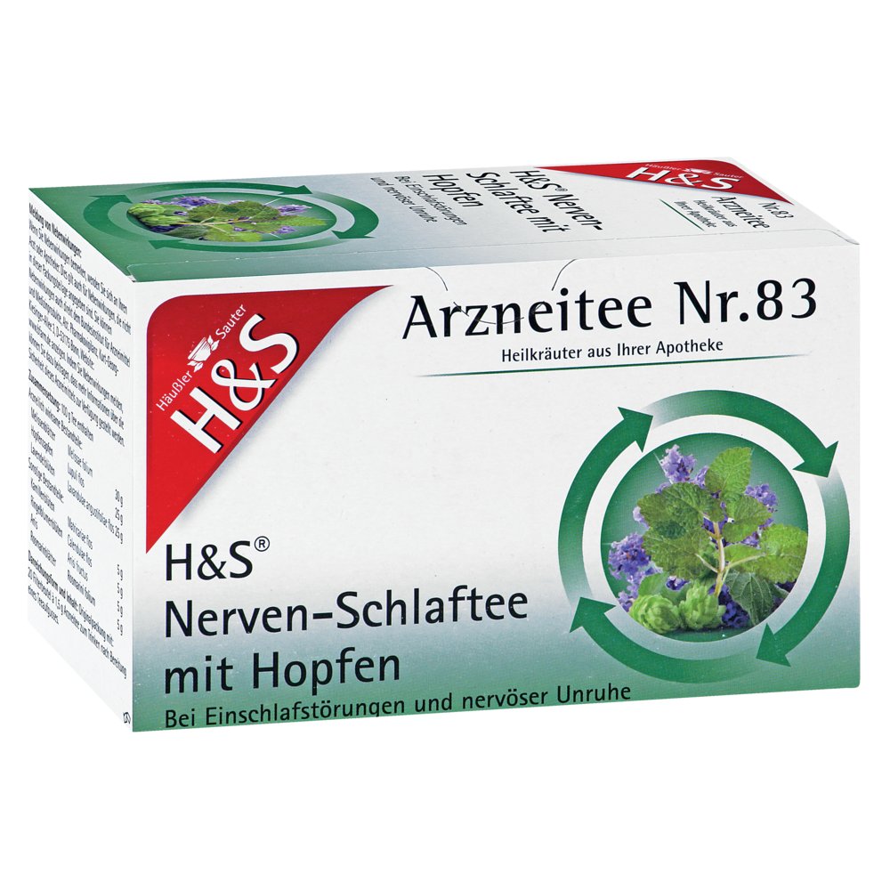 H&S Nerven- und Schlaftee mit Hopfen Filterbeutel