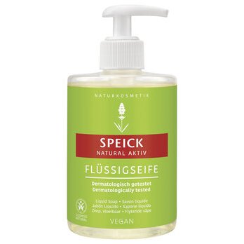 Speick Natural Aktiv Flüssigseife, Seifenspender