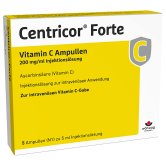 CENTRICOR Forte Vitamin C Amp. 200 mg/ml Inj.-Lsg.