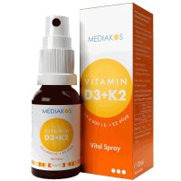Vitamin D3 + K2 4000 I.E. 60 µg Mediakos® Vital Spray