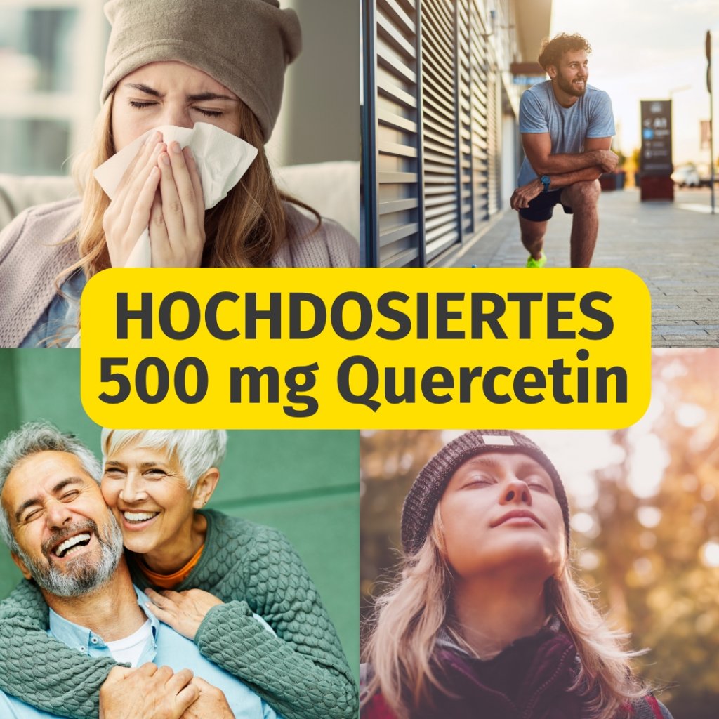 GREEN NATURALS® Quercetin 500 mg hochdosiert vegan