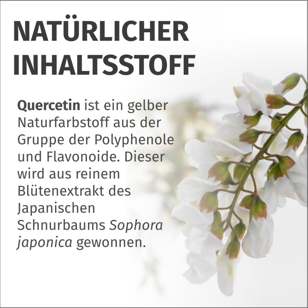 GREEN NATURALS® Quercetin 500 mg hochdosiert vegan