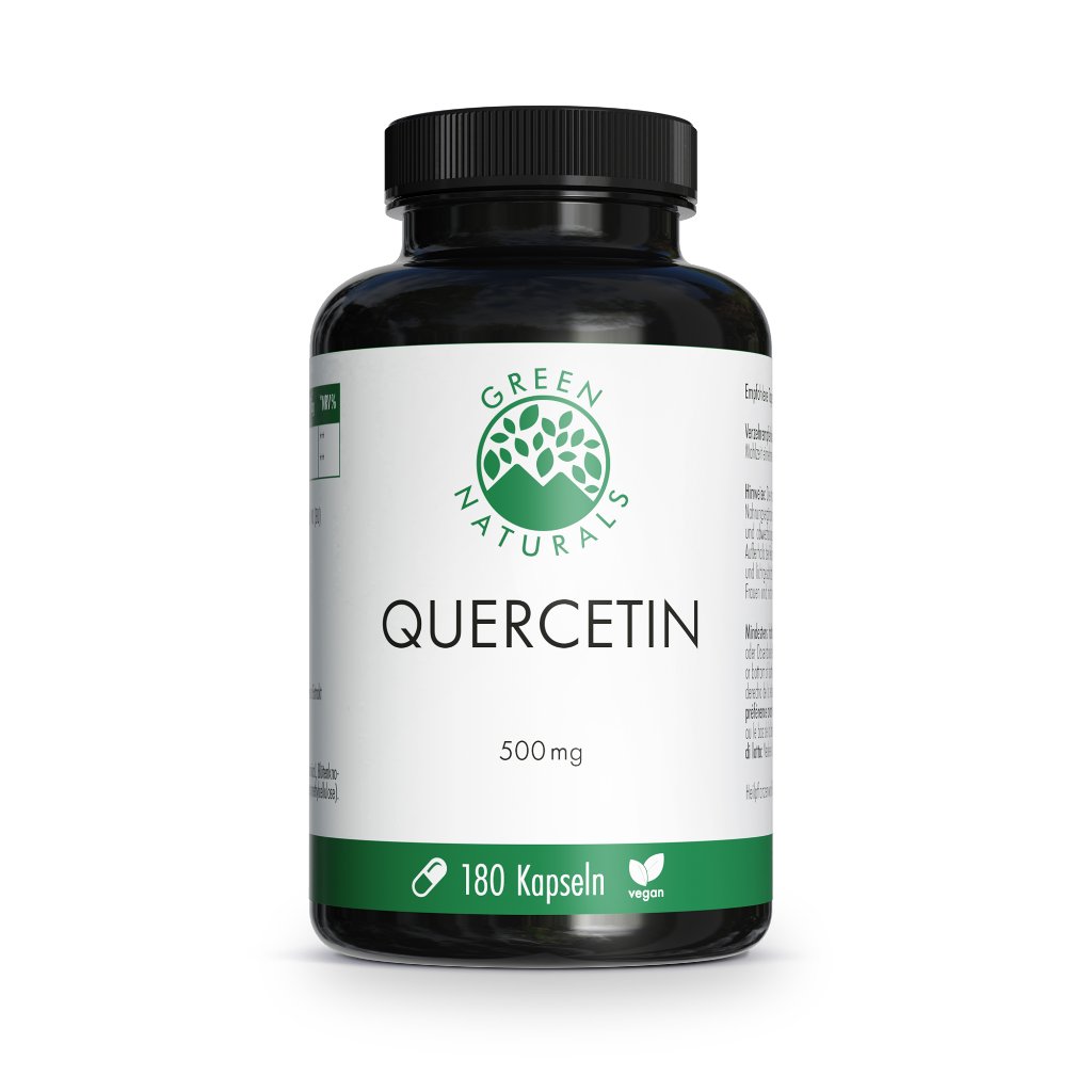 GREEN NATURALS® Quercetin 500 mg hochdosiert vegan