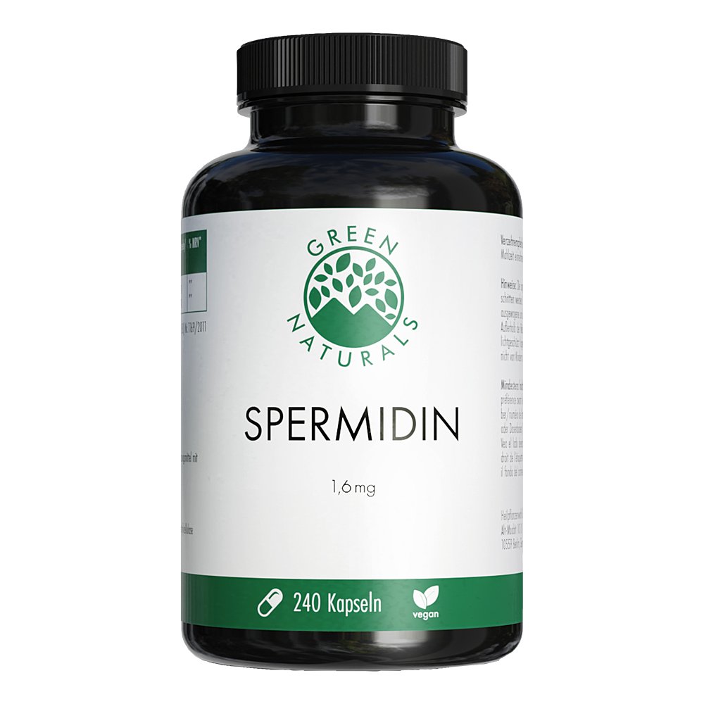 GREEN NATURALS Spermidin 1,6 mg vegan Kapseln