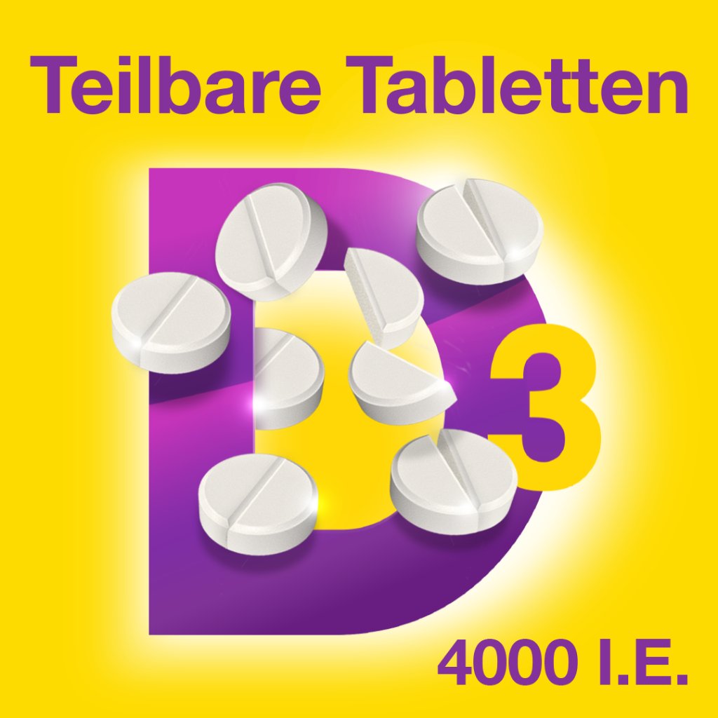 VIGANTOLVIT 4000 I.E. Vitamin D3 Tabletten