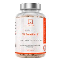 AAVALABS Vitamin C Acerola Camu-Camu Hagebutte Kps
