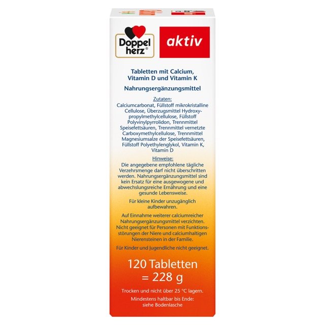 Doppelherz Calcium + Vitamin D3 + K