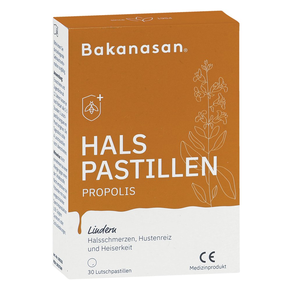 BAKANASAN Halspastillen Propolis