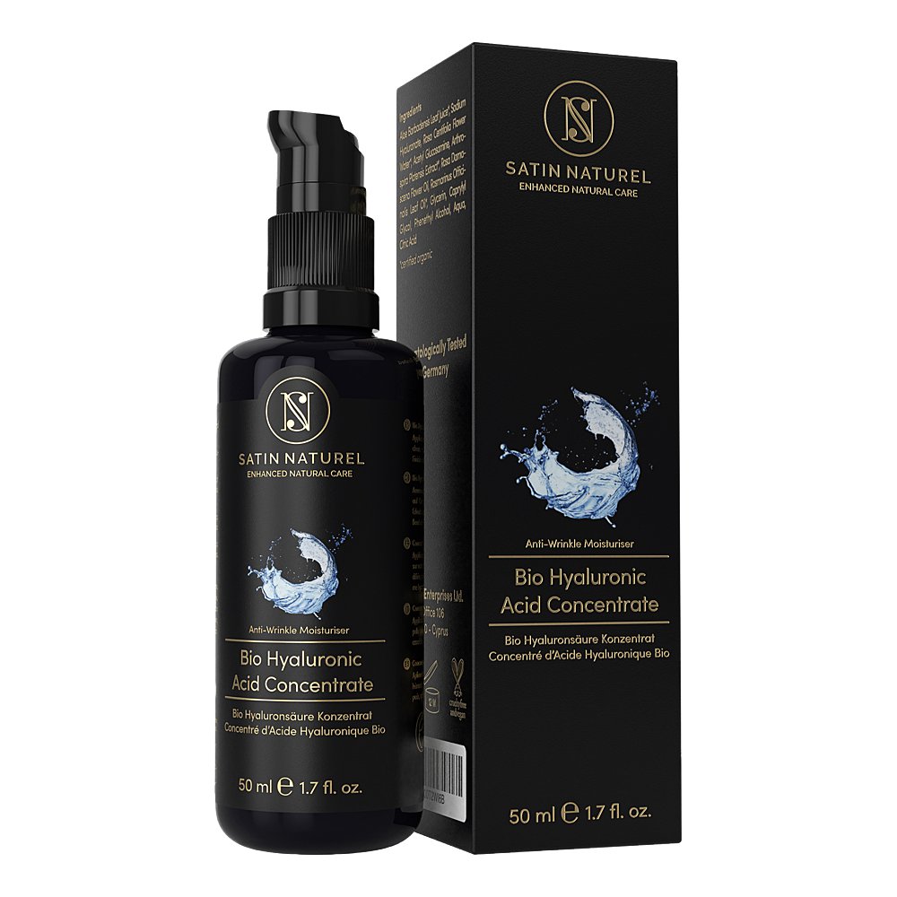 SATIN NATUREL Bio Hyaluron Serum hochdosiert vegan