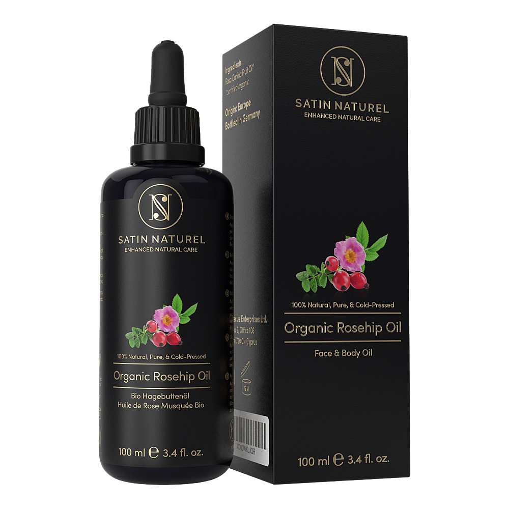 SATIN NATUREL Bio Hagebuttenöl kaltgepresst vegan