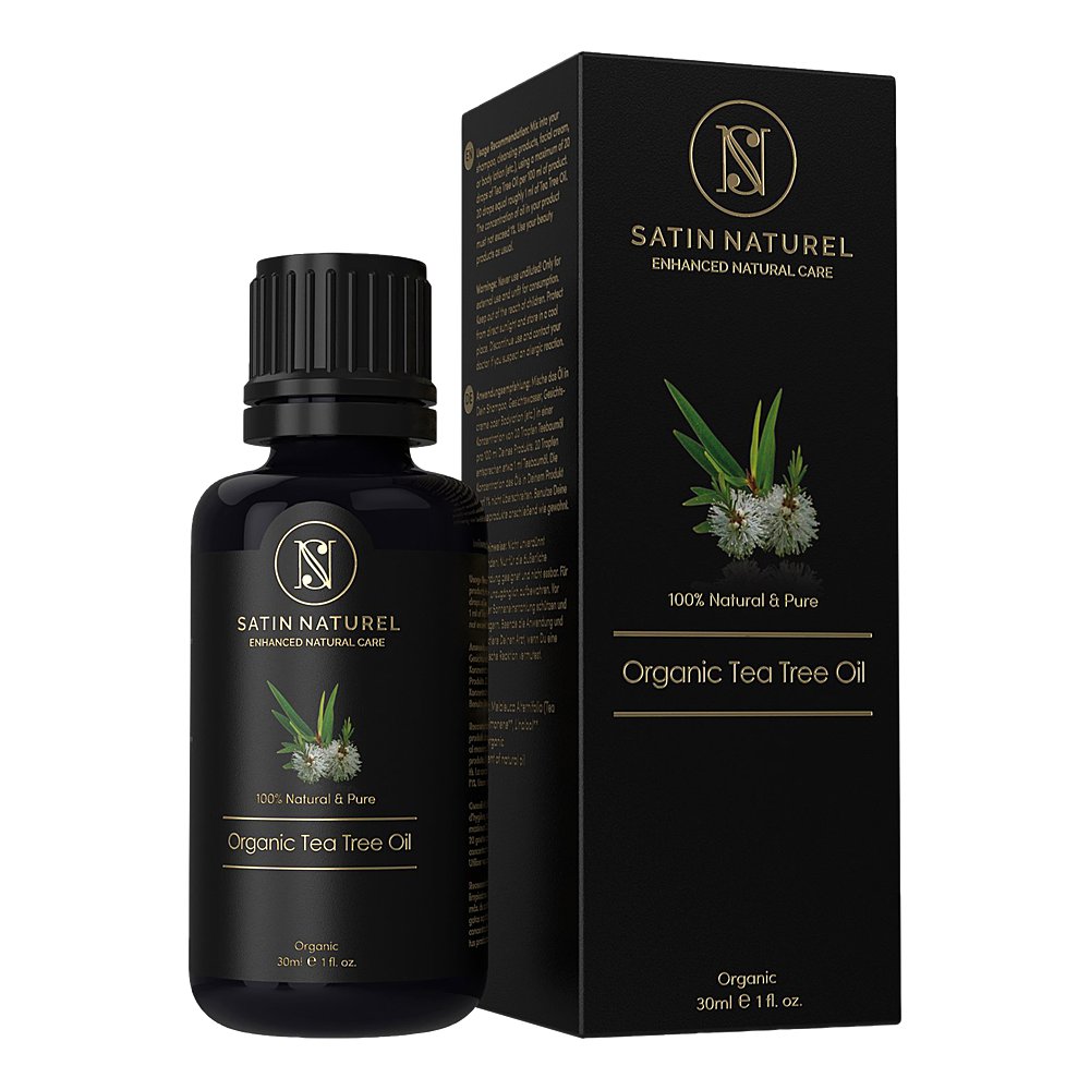SATIN NATUREL Bio Teebaumöl Pickel Kopfhaut