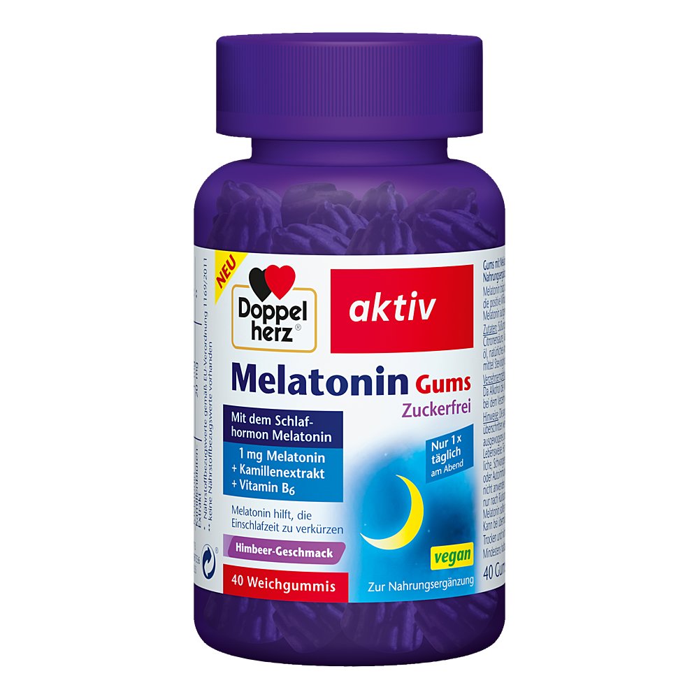 DOPPELHERZ Melatonin Gums