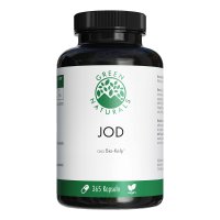 GREEN NATURALS Jod aus Bio-Kelp 200 μg Kapseln