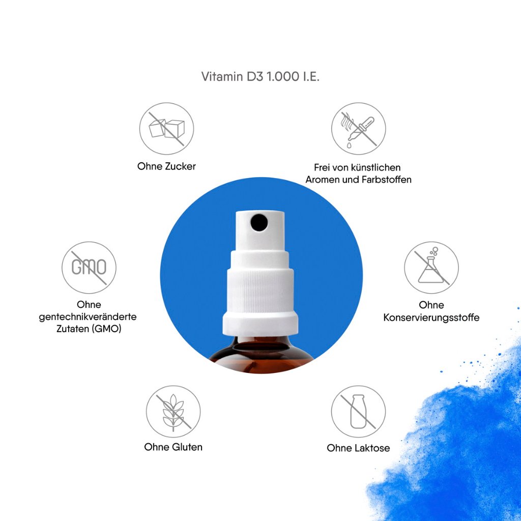 Vitamin D3 1.000 I.E. Mediakos® Vital Spray