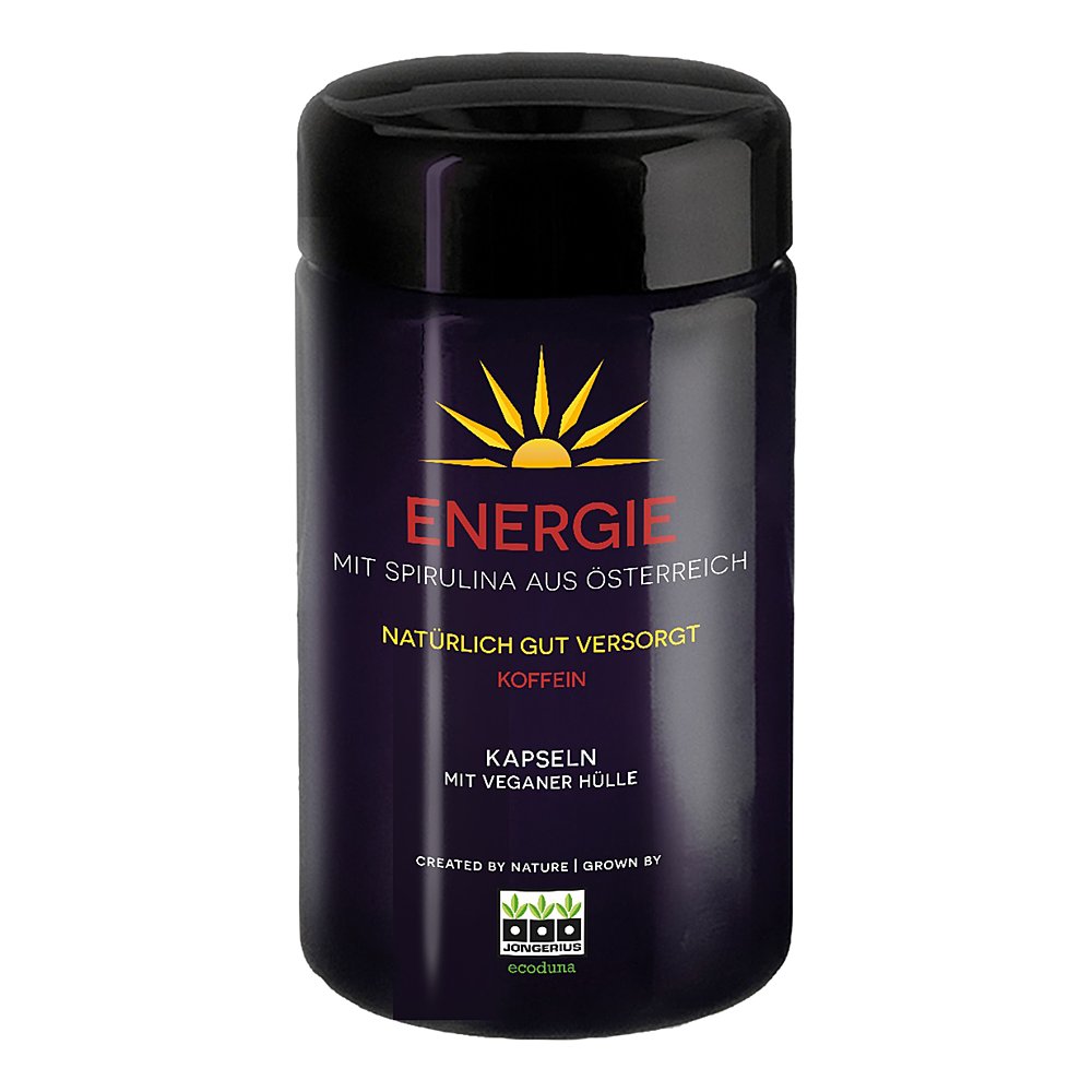 ENERGIE SPIRULINA+Guarana aus Österreich Kaps.Eco