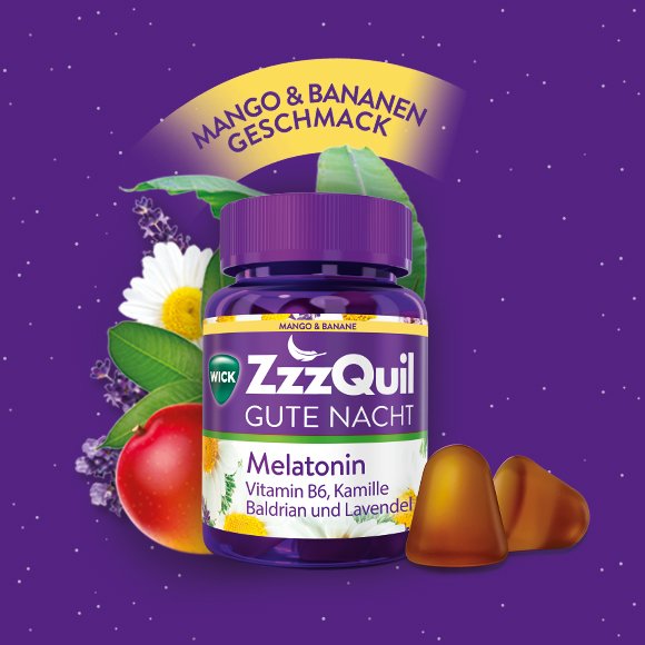 WICK ZzzQuil Gute Nacht Mango & Banane