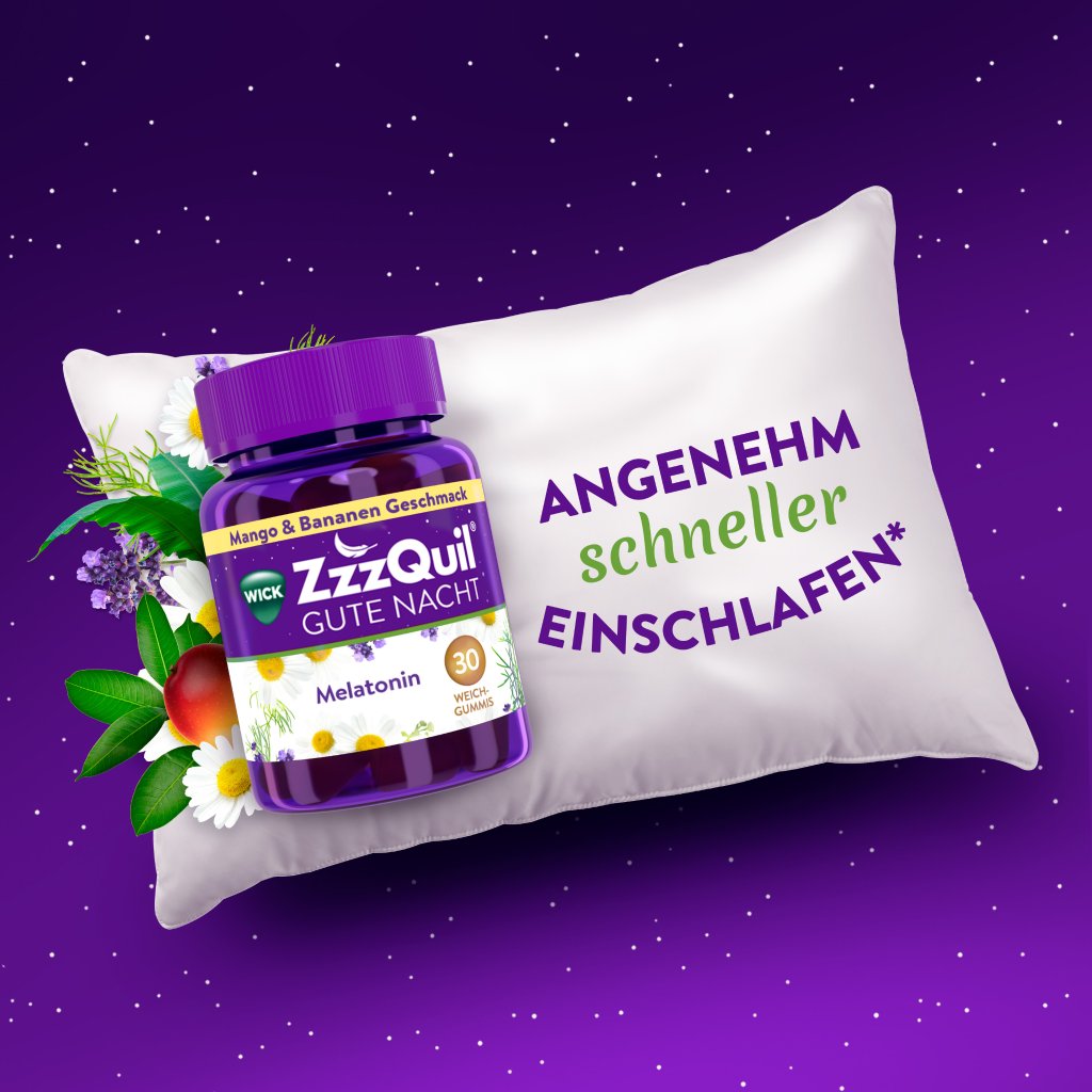 WICK ZzzQuil Gute Nacht Mango & Banane