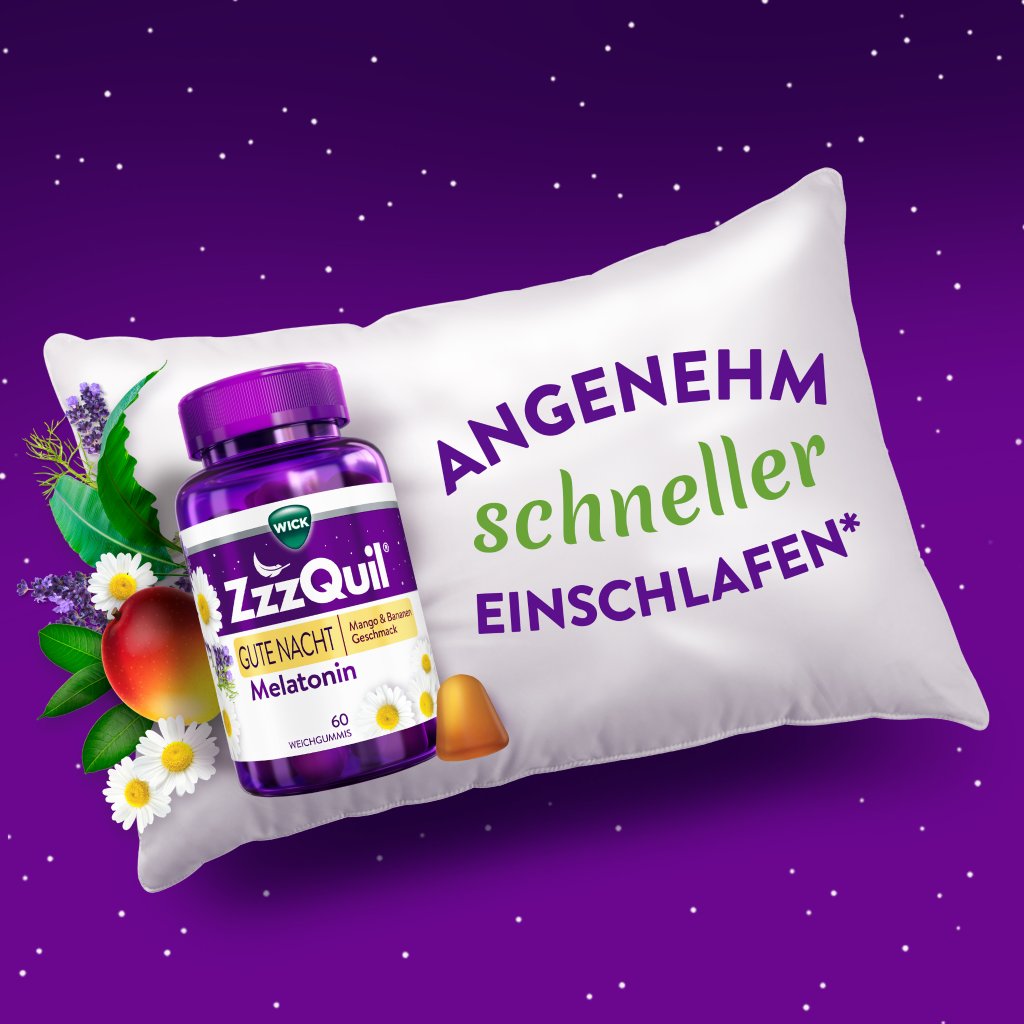 WICK ZzzQuil Gute Nacht Mango & Banane