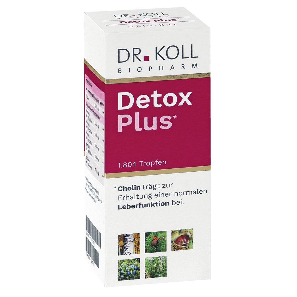 DETOX Plus Dr.Koll Gemmo Komplex Cholin Tropfen