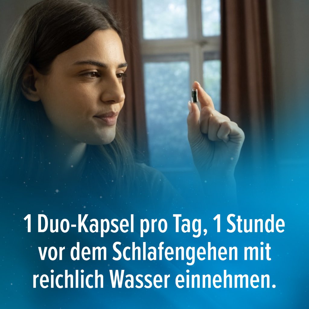 HOGGAR Melatonin DUO Einschlaf-Kapseln