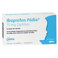 IBUPROFEN Pädia 75 mg Zäpfchen