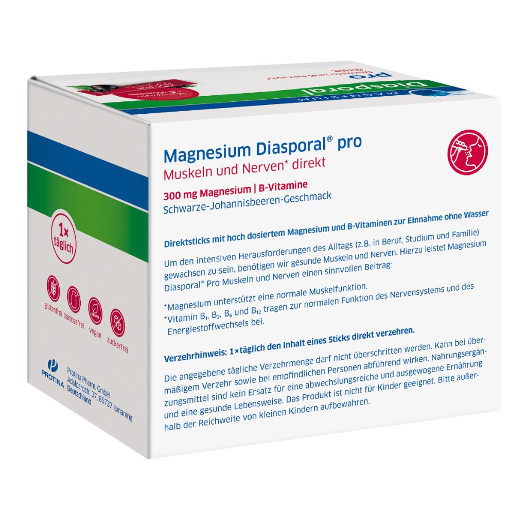 Magnesium-Diasporal® Pro Muskeln und Nerven direkt, Direktgranulat