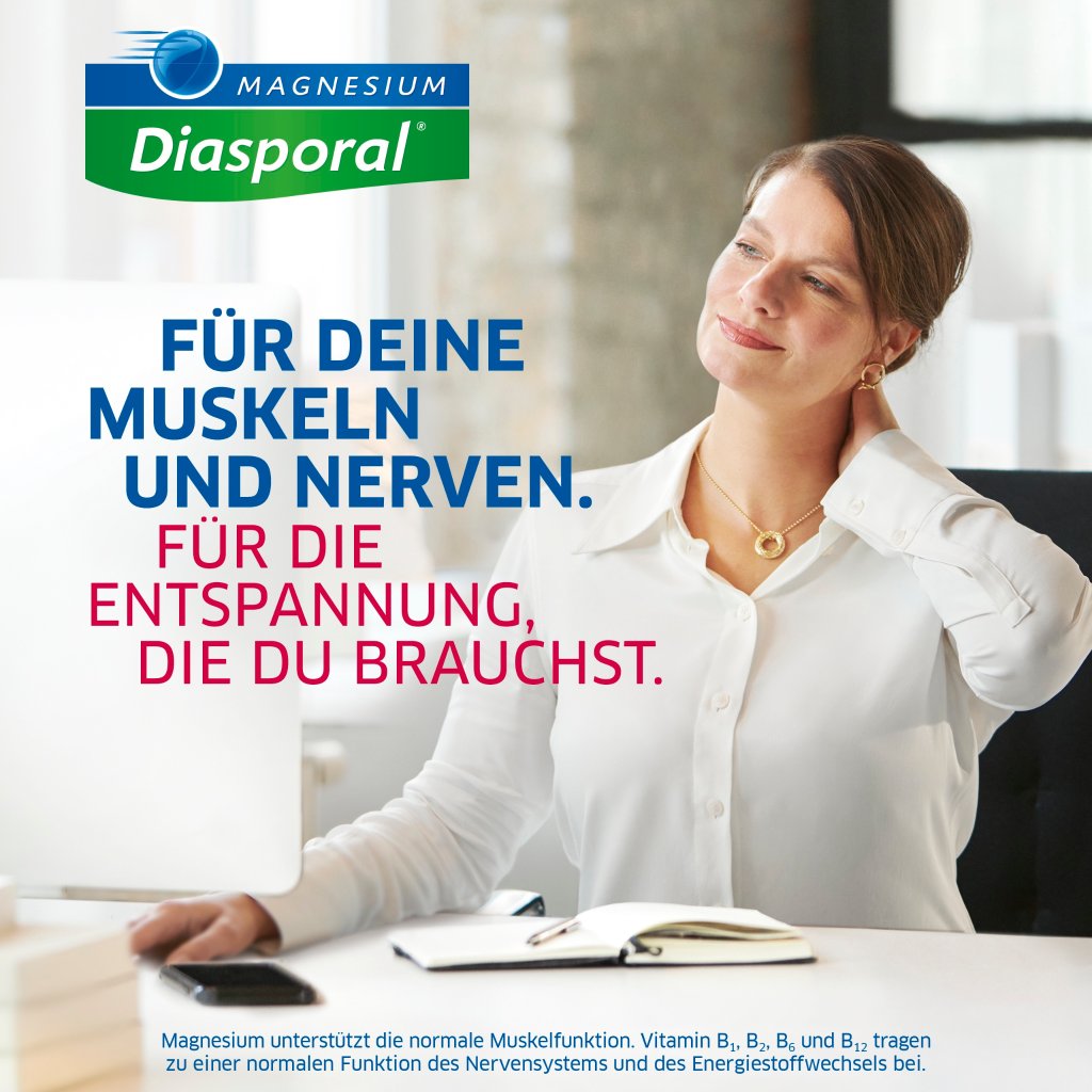 Magnesium-Diasporal® Pro Muskeln und Nerven direkt, Direktgranulat