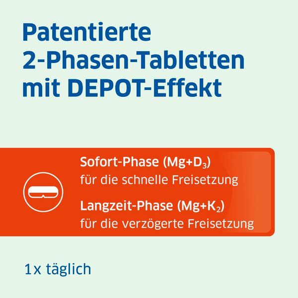 Magnesium-Diasporal® Pro DEPOT Muskeln und Knochen, 2-Phasen-Tabl.