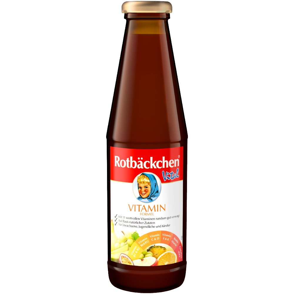 RABENHORST Rotbäckchen Vital Vitaminformel Saft